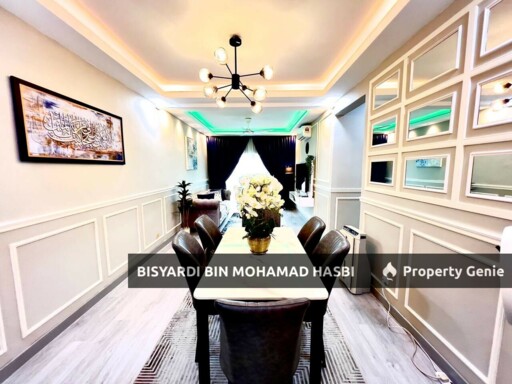 RENOVATED & FULLY FURNISHED ABADI INDAH APARTMENT, KUALA LUMPUR .