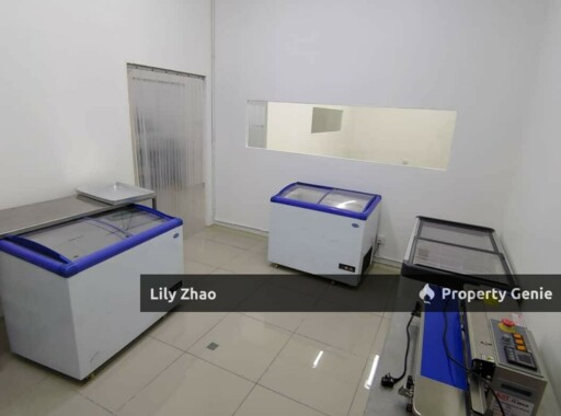 Semi Detached Warehouse, 2 storey Showroom & Office for Sale, LA 12,842 SF Gated, Kuala Neutron, Inanam