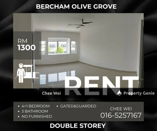 📍IPOH @ Bercham Olive Grove FOR RENT