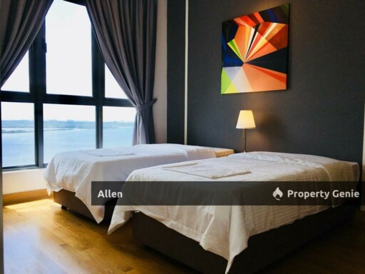 Teega Suites @ Puteri Harbour – Stunning Sea & Pool Views
