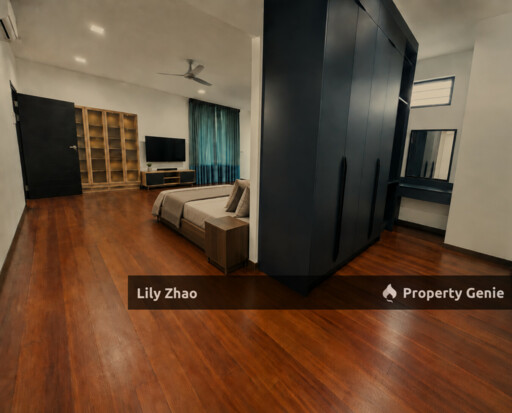3-Storey Semi-Detached Luxury House for Rent, 4Bed 5Bath, Exclusive Unit, Gated & Guarded, Likas, Kota Kinabalu.