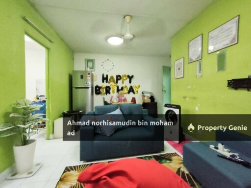 Siap Reno💥 Flat PKNS Seksyen 8 Shah Alam, Nak Jual RM180k(nego)