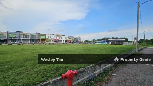 Corner Land 50,000sqft AMJ Road Side Ready Parking Road Access in Simpang Ampat Alor Gajah