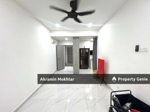 Freehold, Renovated & Partially Furnished | [RSKU] Acacia Apartment Diamond City Semenyih