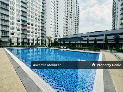 CORNER UNIT, PARTIALLY FURNISHED & 2 PARKING | PANGSAPURI PUTRA, TAMAN PUTRA IMPIAN, BANDAR SERI PUTRA, KAJANG