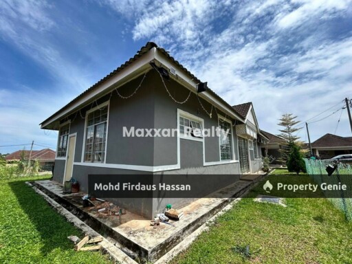 Single Storey Endlot Semi D @ Ambangan Heights Sungai Petani Kedah. Big Land Area 5005 sq ft.