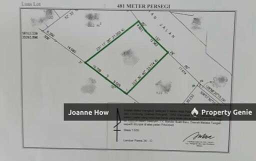 Freehold 3 Adjoining Bungalow Land Mata Kuching Peringgit For Sale