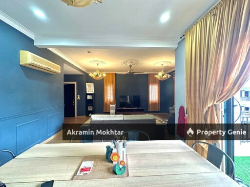 Fully Furnished & 2 Parking | D’Melor Condominium, Cyberjaya for rent – Spacious Corner Unit