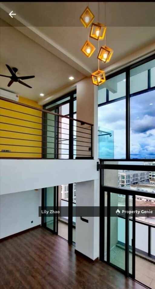 Penthouse Duplex Sea View for Sale Corner Lot, 1,586 sf, Renovated @ Riverson, Kota Kinabalu City Centre