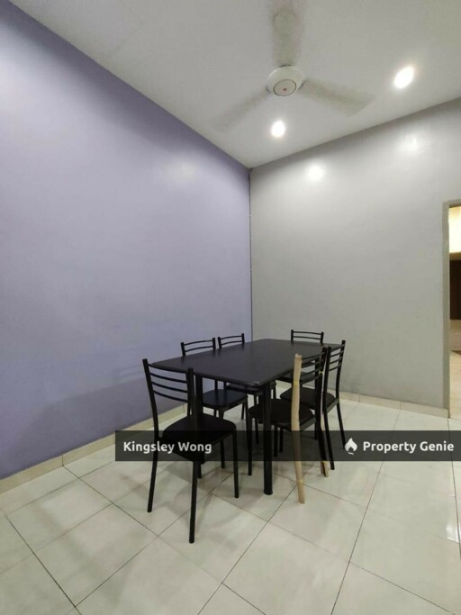 Canning Garden Single Storey Terrace Corner House Fully Furnished With Huge Garden Land Near Mall