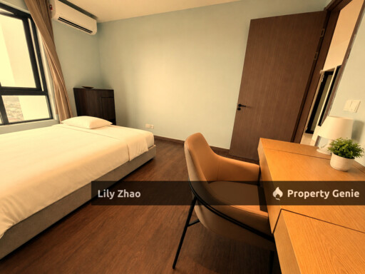 Jesselton Twin Tower A High end Condo for Rent, Level 25th, 3Bed 2Bath, Fully Furnished, 1 Car Park, Kota Kinabalu, Sabah