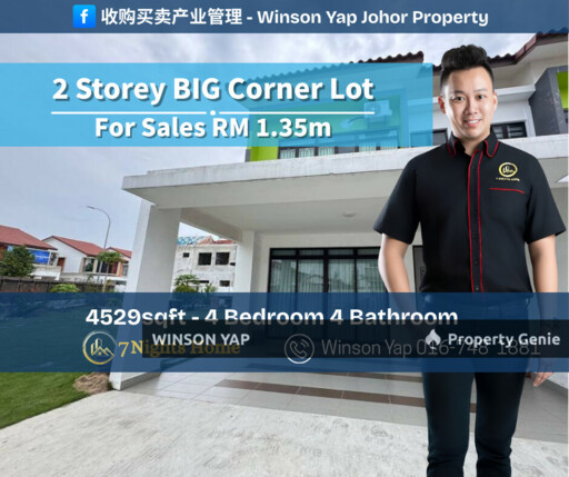 2 Storey Big Size Corner Lot Bandar Dato Onn JB Renovation Design