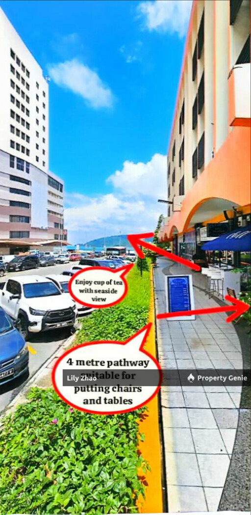 Ground Floor Shop Lot / Showroom / F&B for Rent, 595 Sq ft, Road Frontage, Prime Location, Wisma Sabah, Kota Kinabalu City Centre, Sabah