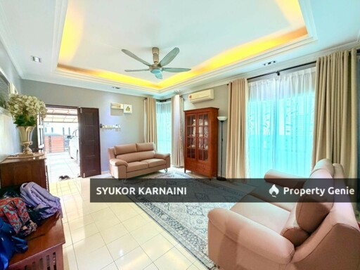 Semi-D Single Storey House, Taman Meru Harapan, Jalan Durian Belanda, Meru, Klang.