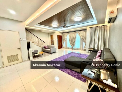 Freehold, Fully Furnished & Renovated | Double Storey Terrace Superlink ILTIZAM 4, ALAM SARI, BANGI