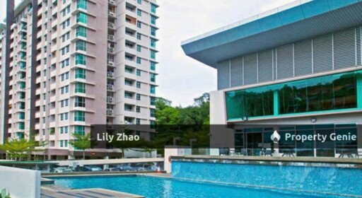 Alam Damai Condo with Balcony for Rent, Block B 11th Floor, Fully Furnished, Kota Kinabalu City