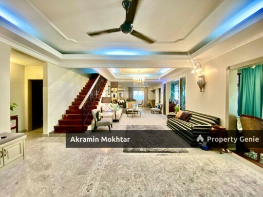 Freehold & Partially Furnished | Double Storey Bungalow [CORNER] Jalan Kent Kampung Datuk Keramat KL