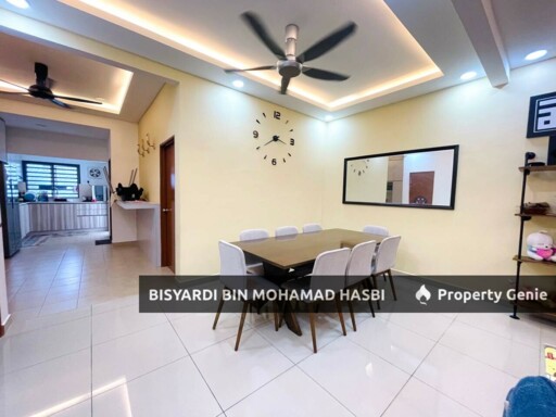 RENOVATED & EXTENDED Double Storey Terrace Intermediate @ Jalan Merbuk Taman Bentara, Telok Panglima Garang.