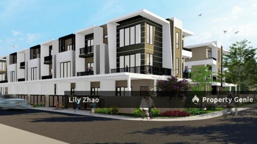 3 Storey Terrace House for Sale, New Project, Vision Garden Phase 3A, Penampang