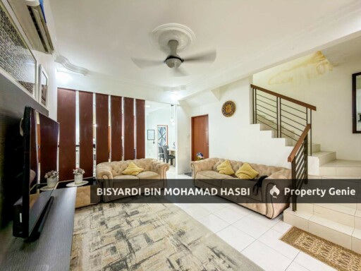 Renovated Double Storey Terrace, Desiran Bayu, Puchong.