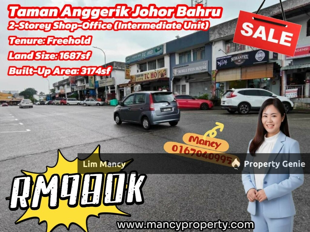 Taman Anggerik Double Storey Shoplot with Rental Income