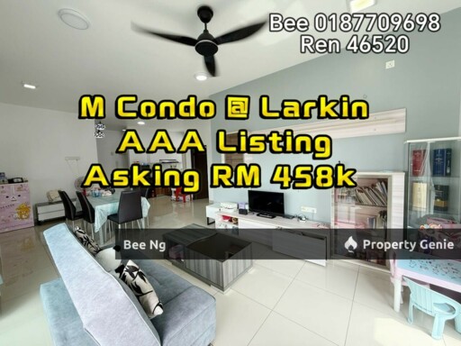 M Condo @ Larkin AA Condition Below Market Price