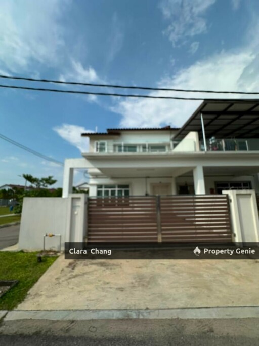 Taman Kluang Perdana Double Storey Endlot Terrace House for Sale