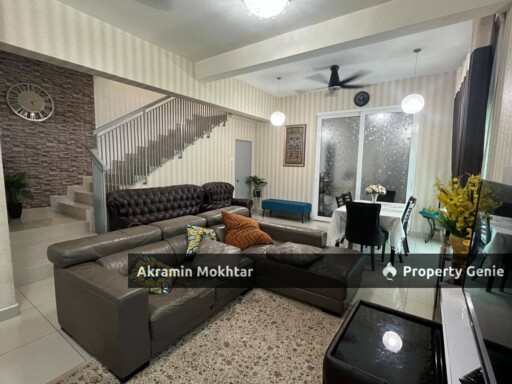 Freehold, Renovated & Partially Furnished | Double Storey Corner Taman Salak Perdana Salak Tinggi Sepang