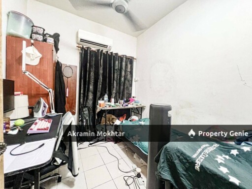 FREEHOLD, CORNER UNIT, FULLY FURNISHED & 1 PARKING | Pangsapuri Puri Aiyu Seksyen 22 Shah Alam