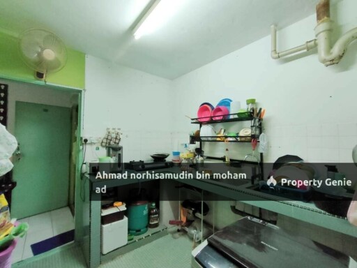 Siap Reno💥 Flat PKNS Seksyen 8 Shah Alam, Nak Jual RM180k(nego)