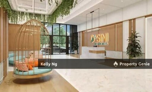 D'Sini Residence Studio Dual Key Fully Furnished At Setia Alam For Rent