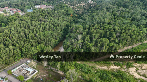 Tampin 8.7acres Agri Land Suitable for Residential Development Status Tiada with River Inside