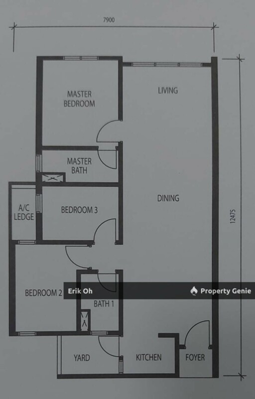 Sfera Residency equine 3R2b Semi furnished 985sqft