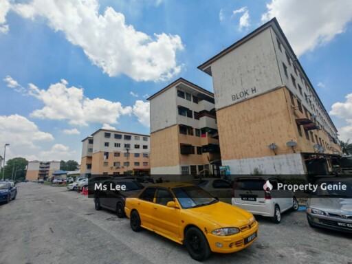 Pangsapuri Rebana-Bandar Bukit Raja,Klang-Blok H Tingkat 4-Ready Now