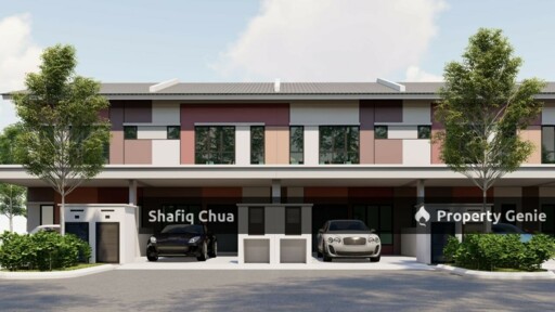 Rumah Teres Dua Tingkat Moden Baru Di Taman Langat Utama 3, Bkt Changgang, Banting