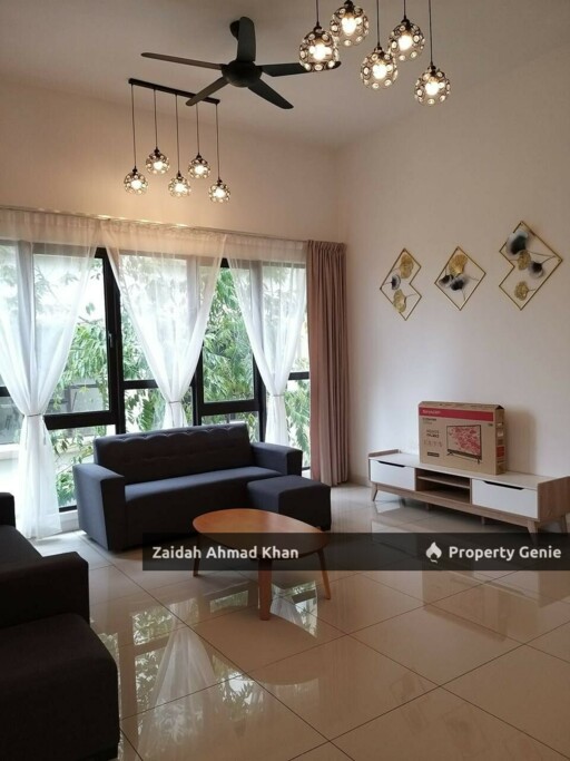 Triple Storey N'Dira Townhouse 16 Sierra Puchong Corner Fully Furnished