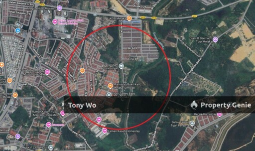 Bungalow Land For Sale  At Ayer Keroh .