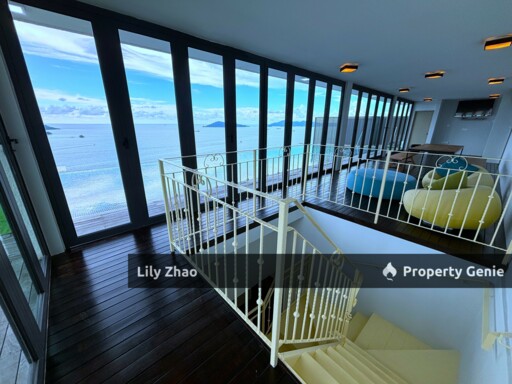 Exclusive Full Sea View Triplex Resort Penthouse For Sale, 3,701 Sf, Signal Hill, Kota Kinabalu City, Sabah.