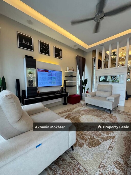 RENOVATED & PARTIALLY FURNISHED | Single Storey Semi-detached @ Taman Bentara, Telok Panglima Garang