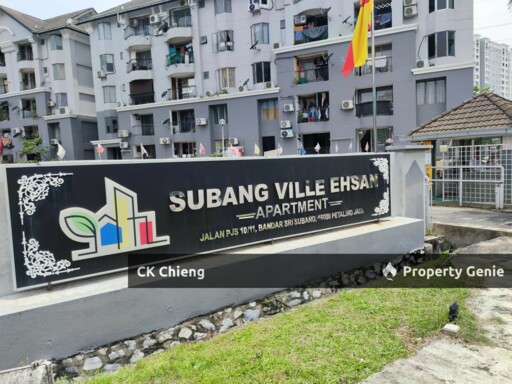 Subang Ville Ehsan, Below Market Non Bumi, 843sqft 3 Rooms, Bandar Sunway PJS10