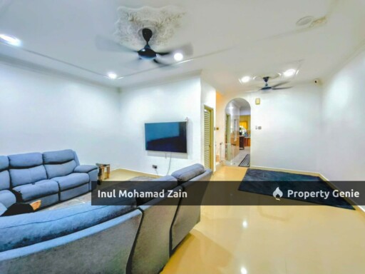 [Fully Furnished + Extended] Double Storey Intermediate Taman Prima Saujana Kajang