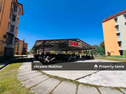 Corner Unit, Refurbished & 1 Parking | Seroja Apartment, Taman Putra Perdana, Puchong
