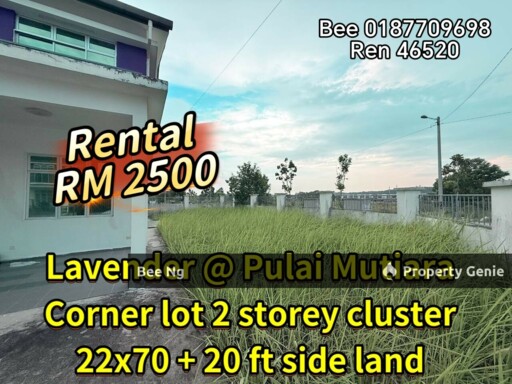 Taman Pulai Mutiara Corner Lot Cluster