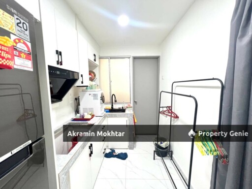 Freehold, Renovated & Partially Furnished | [RSKU] Acacia Apartment Diamond City Semenyih