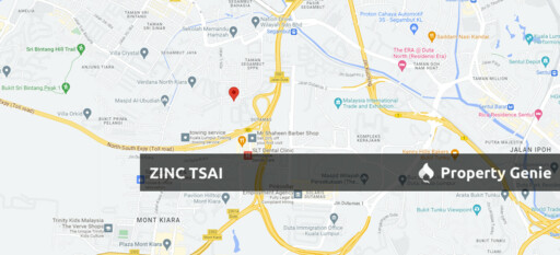 Menara Duta 2 {Save RM 80,750} 9 mins Drive to KTM Segambut_10 mins Drive to Publika Shopping Gallery