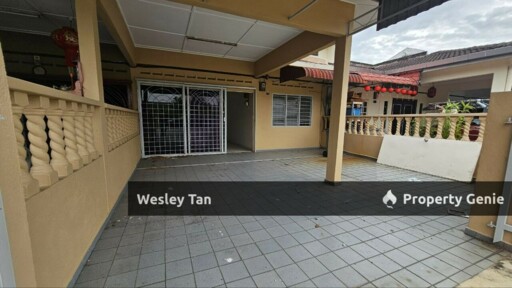 Malim Jaya 1 Stry Terrace Kitchen Full Extended New Paint Facing Field