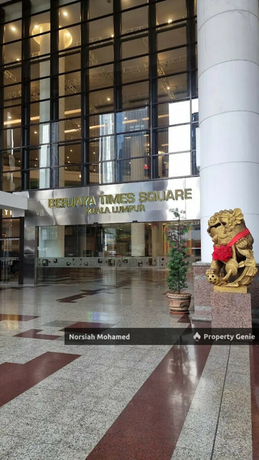 Tenanted lot@ Times Square KL with Strata Titles High ROI Investment