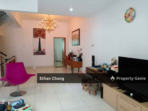 D'Residency Partial Furnished House For Rent