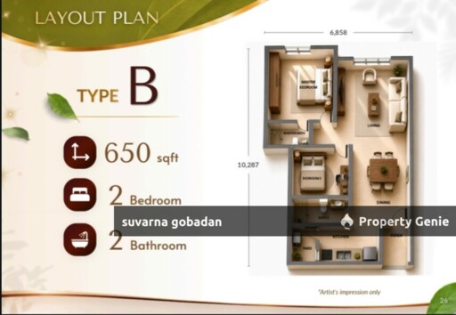 Freehold Apartment, Meru Ipoh Perak