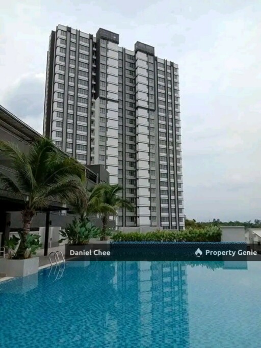 Meru Scientex Ground Floor Partly Furnished Condo FOR RENT